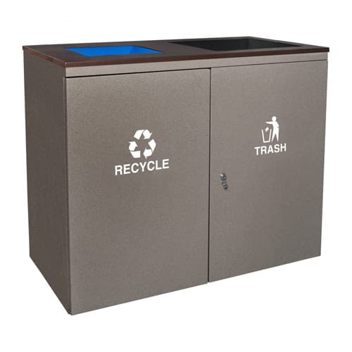 Ellipse Collection Two-Stream Receptacle