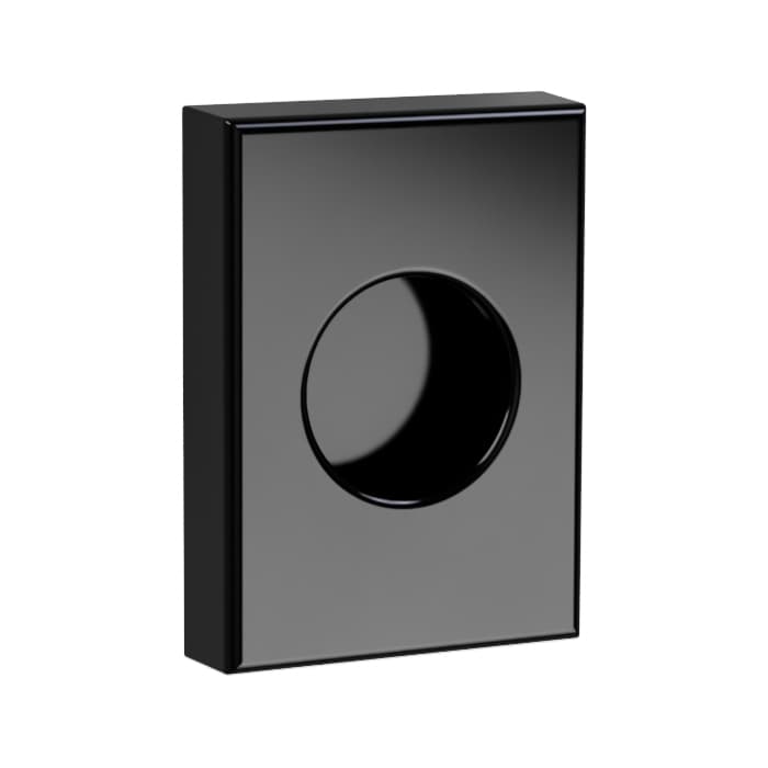 Hygolet black finish dispenser for modern restrooms