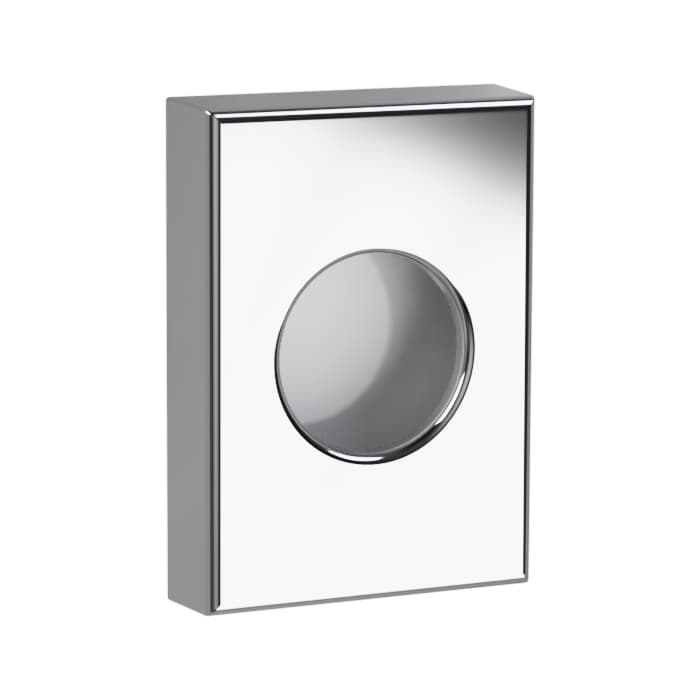 Hygolet chrome finish dispenser for commercial restrooms