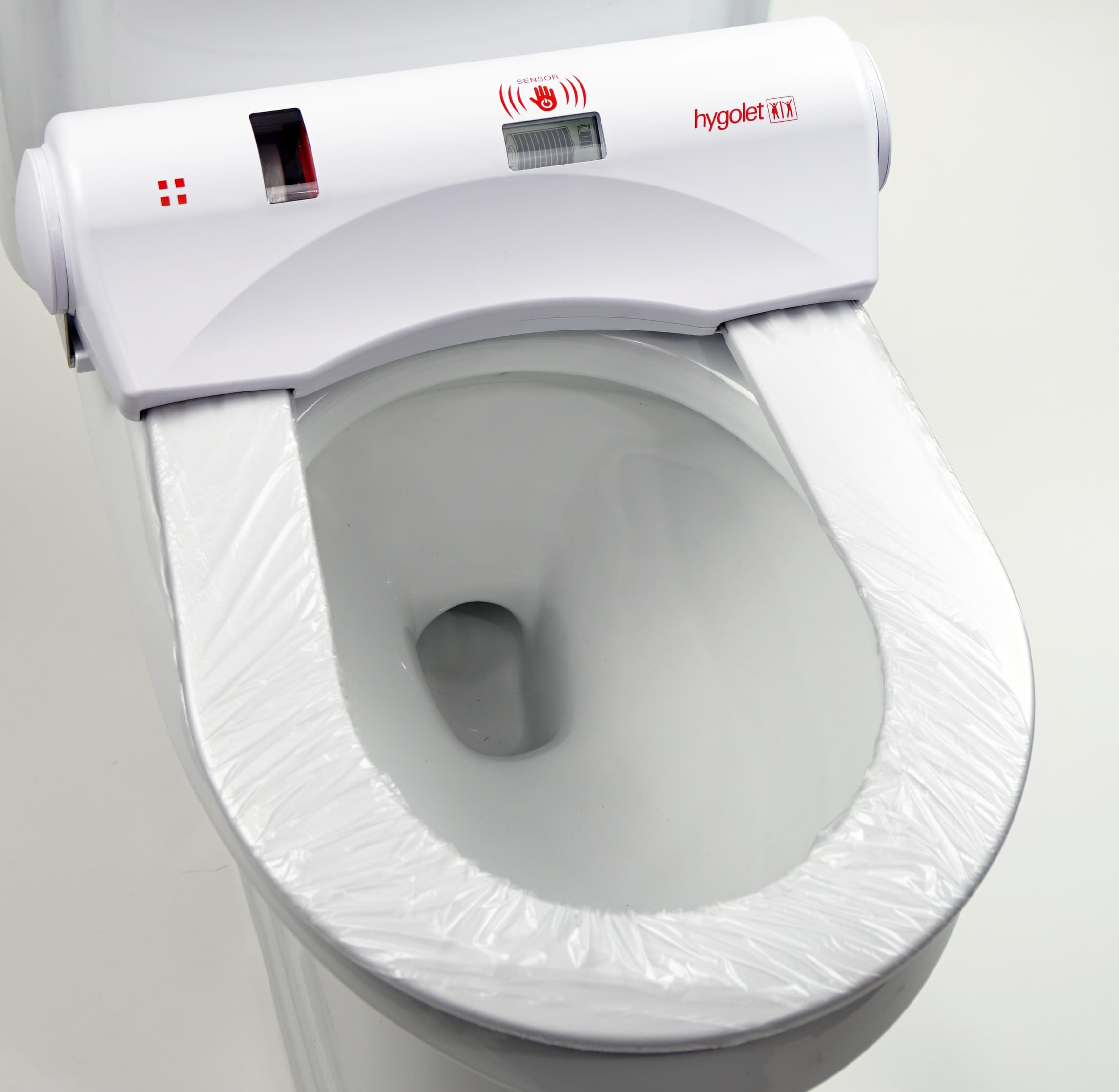 Hygolet automated sanitary toilet seat cover system